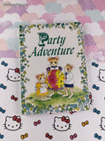 Vintage 1996 Party Adventure Zigzag Publishing Board Book Hardcover, Like New