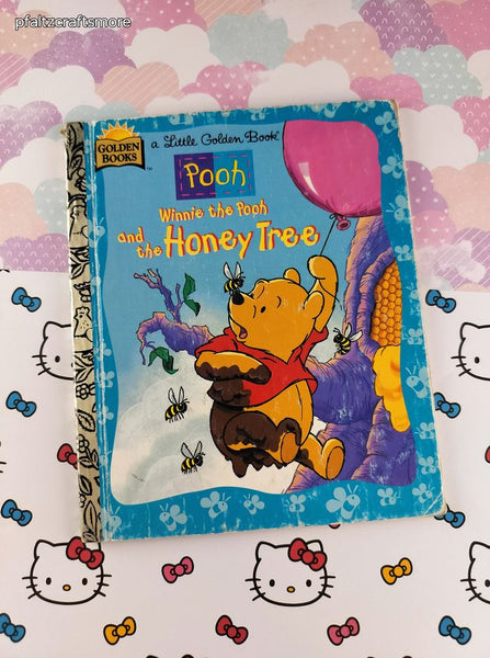 Vintage 1994 Little Golden Book: Winnie the Pooh and the Honey Tree Hardcover