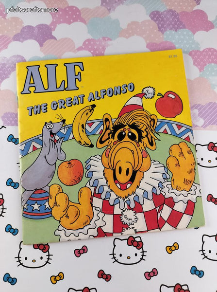 Vintage 1987 Alf "The Great Alfonso" Checkerboard Press Softcover