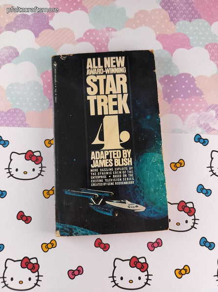 Vintage 1971 All New Award-Winning Star Trek 4 Softcover
