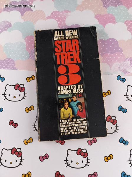 Vintage 1969 1st Printing All New Award-Winning Star Trek 3 Softcover