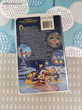 Vintage Walt Disney's Mickey's Once Upon a Christmas Clamshell VHS Tape, Great Shape