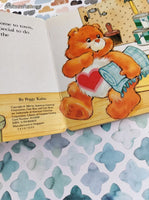 Vintage 1984 Care Bears In Town Random House Miniature Hardcover Board Book