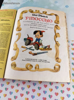 Vintage Little Golden Book: Walt Disney's Pinocchio Hardcover