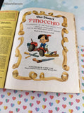 Vintage Little Golden Book: Walt Disney's Pinocchio Hardcover