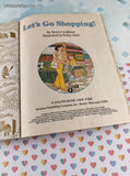 Vintage 1988 Little Golden Book: Let's Go Shopping! Hardcover