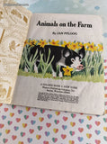 Vintage 1968 Little Golden Book: Animals on the Farm Hardcover