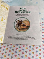 Vintage 1992 Little Golden Book: Jack and the Beanstalk Hardcover, Like New
