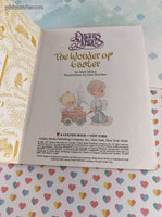 Vintage 2000 Little Golden Book: Precious Moments, The Wonder of Easter Hardcover, Like New