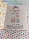 Vintage 2000 Little Golden Book: Precious Moments, The Wonder of Easter Hardcover, Like New