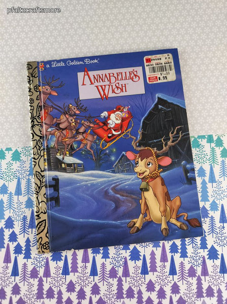 Vintage 1997 1st Edition Little Golden Book: AnnaBelle's Wish Hardcover