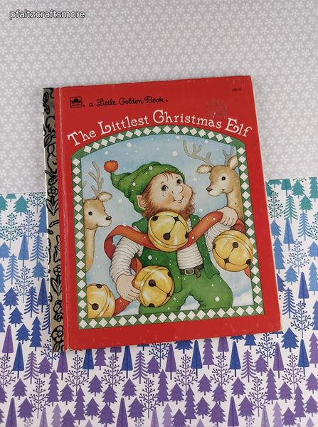 Vintage 1995 Little Golden Book: The Littlest Christmas Elf Hardcover