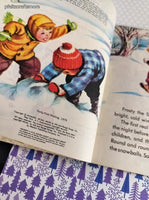 Vintage 1979 Little Golden Book: Frosty the Snow Man Hardcover