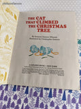 Vintage 1997 Little Golden Book: The Cat That Climbed the Christmas Tree Hardcover