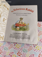 Vintage 1993 Little Golden Book: The Velveteen Rabbit Hardcover