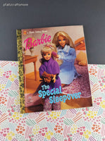 Vintage 1999 Little Golden Book: Barbie, The Special Sleepover Hardcover