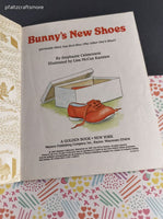 Vintage 1993 Little Golden Book: Bunny's New Shoes Hardcover