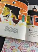 Vintage 1960 Little Golden Book: A Day on the Farm Hardcover