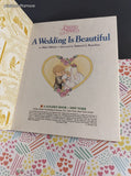 Vintage 1998 1st Printing Little Golden Book: Precious Moments, A Wedding is Beautiful Hardcover, Like New