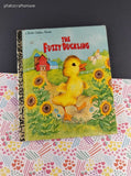 Vintage 1977 Little Golden Book: The Fuzzy Duckling Hardcover