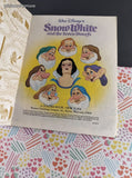Vintage 1992 Little Golden Book: Walt Disney's Snow White and the Seven Dwarfs Hardcover
