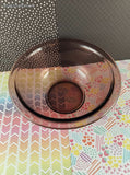 Vintage Pyrex Cranberry 1 Litre #322 Small Round Mixing Bowl