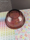 Vintage Pyrex Cranberry 1 Litre #322 Small Round Mixing Bowl