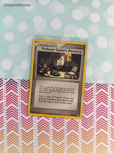 Vintage Uncommon - Professor Cozmo's Discovery ex Holon Phantoms Non-Holo Pokemon Card 89/110 - VG
