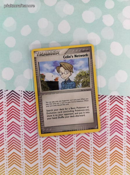 Vintage Uncommon - Celio's Network ex Crystal Guardians Non-Holo Pokemon Card 73/110 - LP