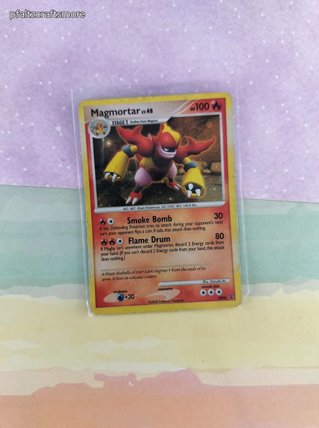 Pokemon TCG - Magmortar Black Star Promo Holographic Card DP20 - LP