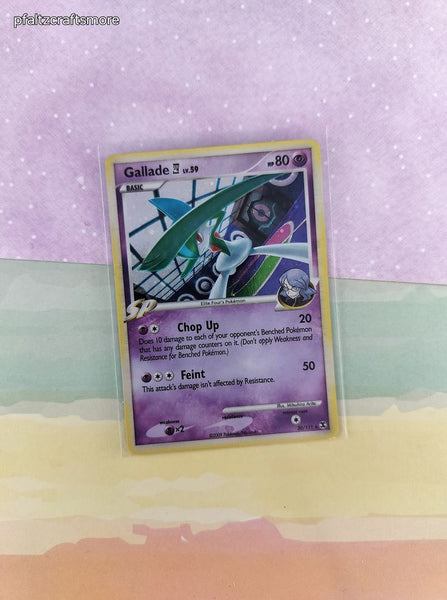 Pokemon TCG - Gallade E4 Rising Rivals Holographic Card 20/111 - VG