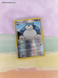 Vintage Rare - Snorlax Diamond & Pearl Reverse Holographic Pokemon Card 37/130 - LP