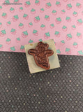 Vintage All Night Media Walt Disney's Winnie the Pooh #199F07 Wooden Block/Rubber Stamp