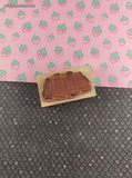 Vintage 1988 PSX Ragdolls #E882 Wooden Block/Rubber Stamp