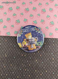 Vintage Enesco Lucy & Me "Celebrating 15 Years!" Pin, Pinback Button, 3"