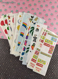 Vintage Large Bulk Sticker Lot Partially Used + Unused, Creative Memories, Grossmans, Sandylion