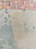 Vintage 1985 Mrs. Grossman's Easter Baby Chicks 3/4 Sticker Sheet, Unused