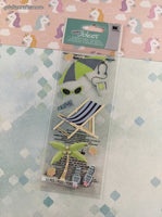 Jolee's Boutique Summer at the Beach 3-Dimensional Sticker Pack, New/Sealed