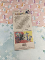 Vintage Stickopotamus Stickers, Shimmer SHINY Motorcycles, 1 Sheet New & Sealed