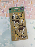 Vintage Stickopotamus Stickers, Fuzzy Dogs, 1 Sheet New & Sealed