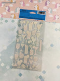 Vintage Sticko Stickers, Cocktails Drinks, 1 Sheet New & Sealed