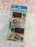 Vintage Sticko Stickers, Back to School, 1 Sheet New & Sealed