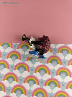 Vintage 1980's California Raisins Musical Trumpet PVC Miniature Toy, Nice & Clean