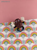 Vintage 1980's California Raisins Blue Shoes PVC Miniature Toy, Nice & Clean