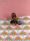 Vintage 1980's California Raisins Benny PVC Miniature Toy, Nice & Clean