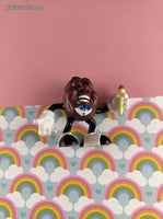 Vintage 1980's California Raisins Musical Singer PVC Miniature Toy, Nice & Clean
