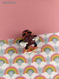 Vintage 1980's California Raisins Orange Shoes PVC Miniature Toy, Nice & Clean