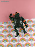 Vintage 1980's TMNT Playmates Mirage Studio Action Figure Pose-able Turtle Toy
