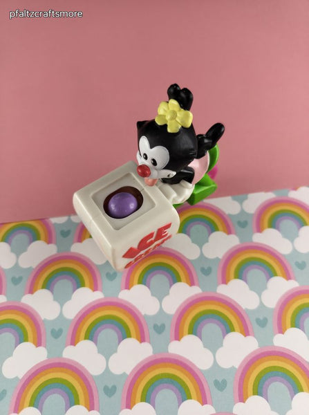 Vintage 1993 McDonalds Animaniacs Ice Cream Scooter Plastic Miniature Toy