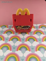 Vintage 1994 McDonalds Ronald Happy Meal Train Car Plastic Miniature Toy
